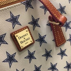 Dooney & Bourke Dallas Cowboys Zip Top Shopper